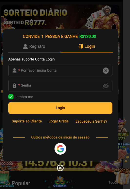 Aplicativo móvel 180BET